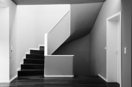 Projeto design de interiores, sala de estar e jantar open space, Porto (Portugal). CódigoDesign