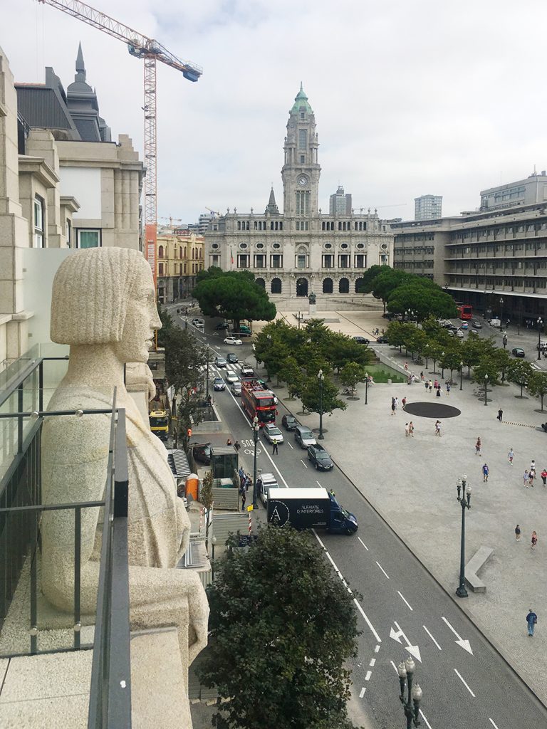 Design de Interiores, vista da sala de estar, Aliados, Porto
